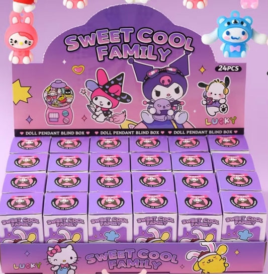 SANRIO MINI KEYRING MYSTERY BOXES