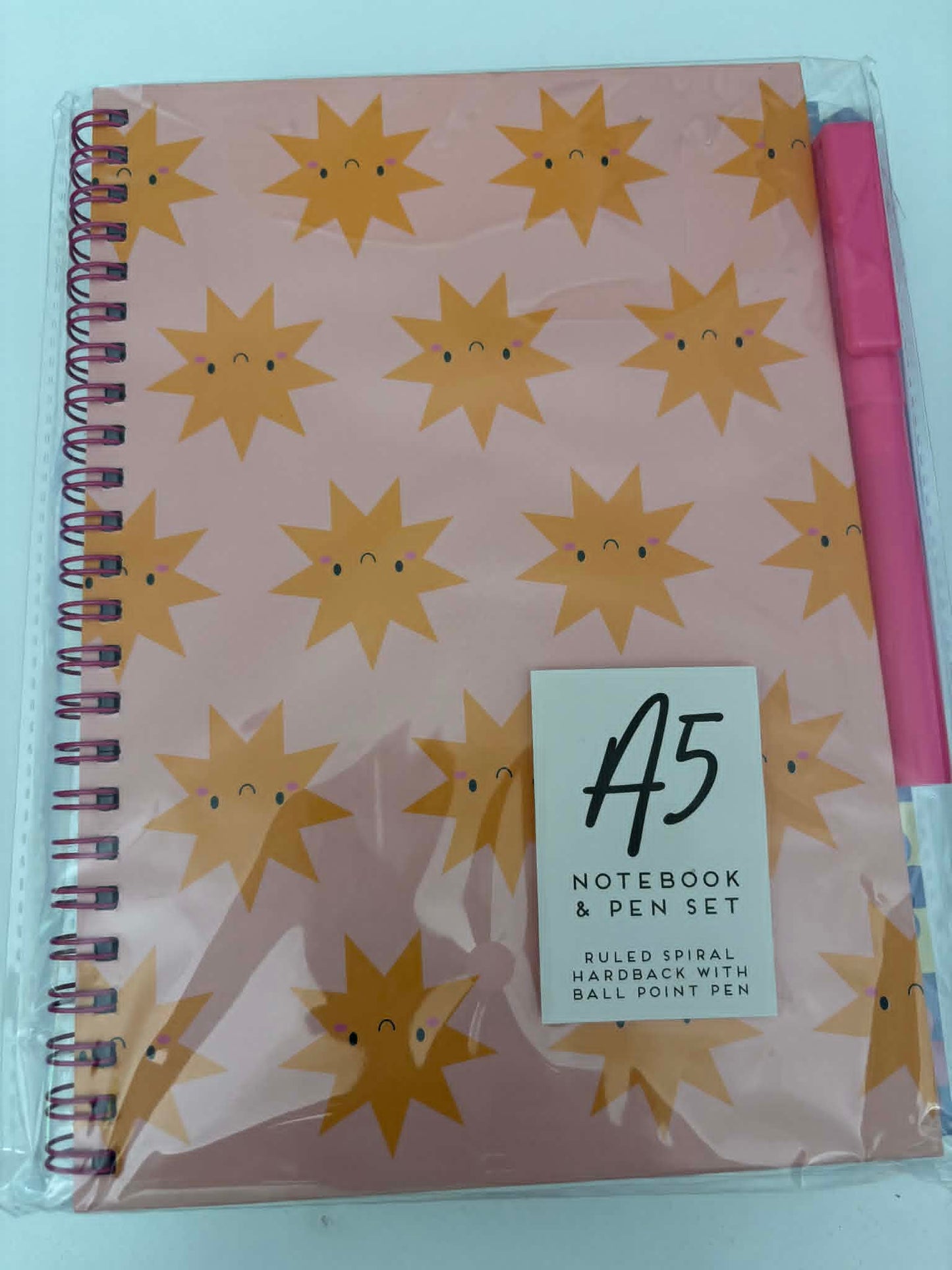 STARS A5 NOTEPAD AND PEN SET