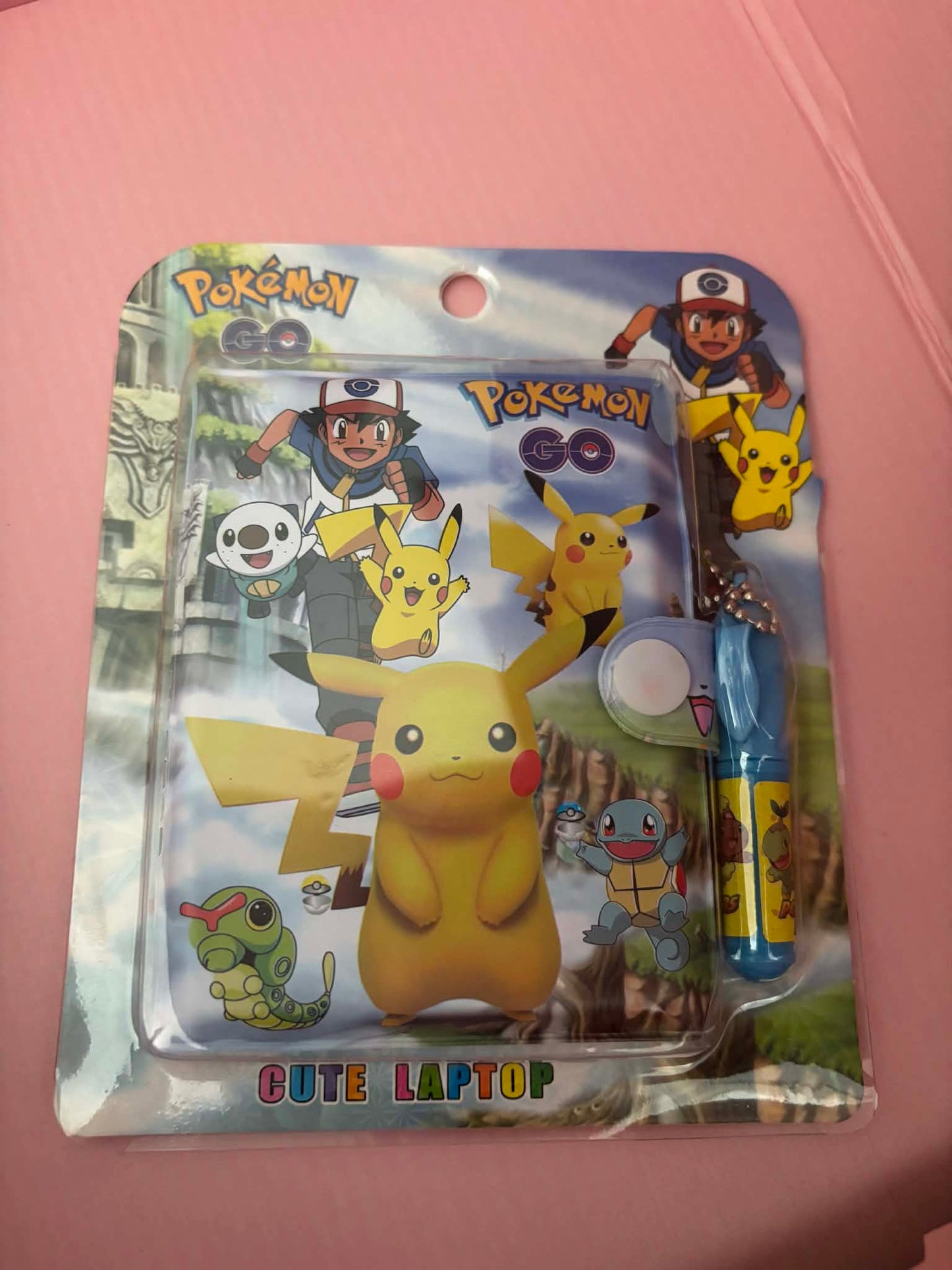 POKEMON MINI NOTEBOOK AND PEN SET