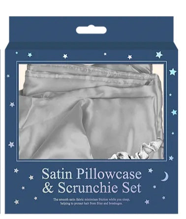 SATIN PILLOWCASE & SCRUNCHIE GIFT SET