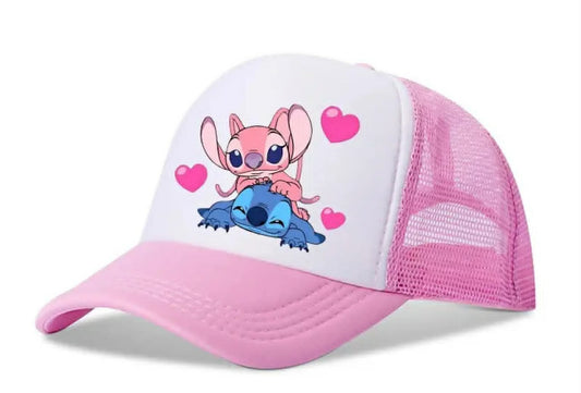 KIDS STITCH AND ANGEL SUMMER HAT