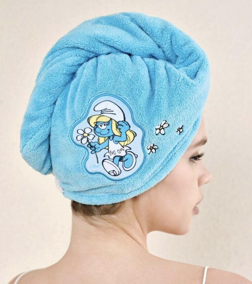 SMURFETTE HAIR TURBAN