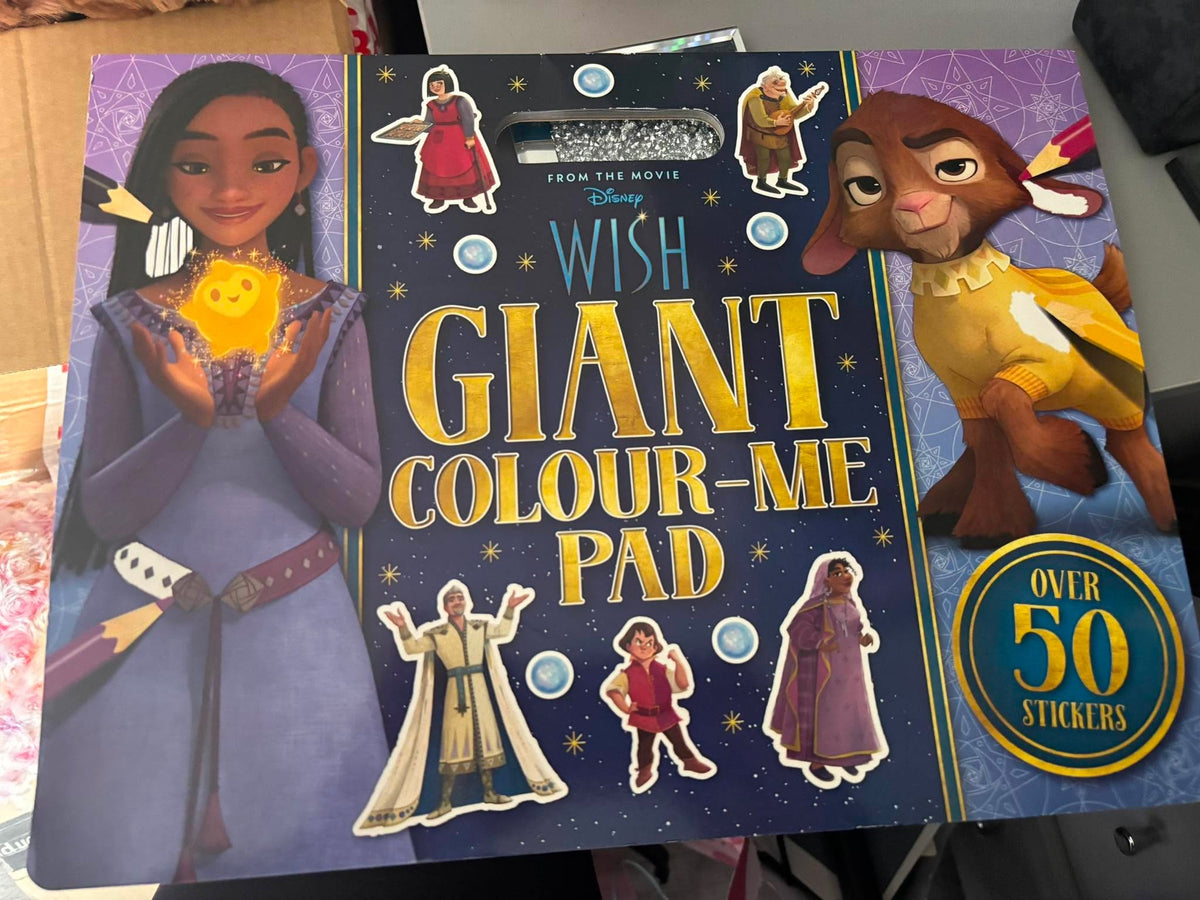 WISH GIANT COLOURING PAD