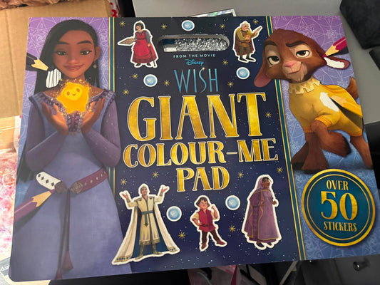 WISH GIANT COLOURING PAD
