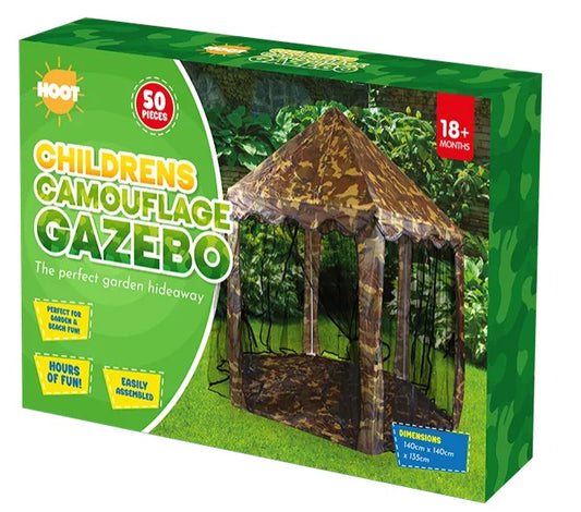 CHILDRENS CAMO SUMMER GAZEBO